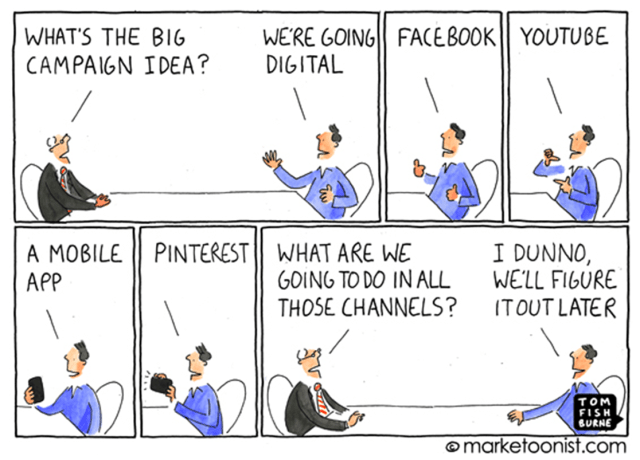 Social Media Cartoon
